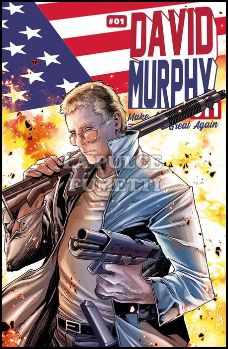 DAVID MURPHY 911 - SEASON TWO # 1 - VARIANT METAL FX